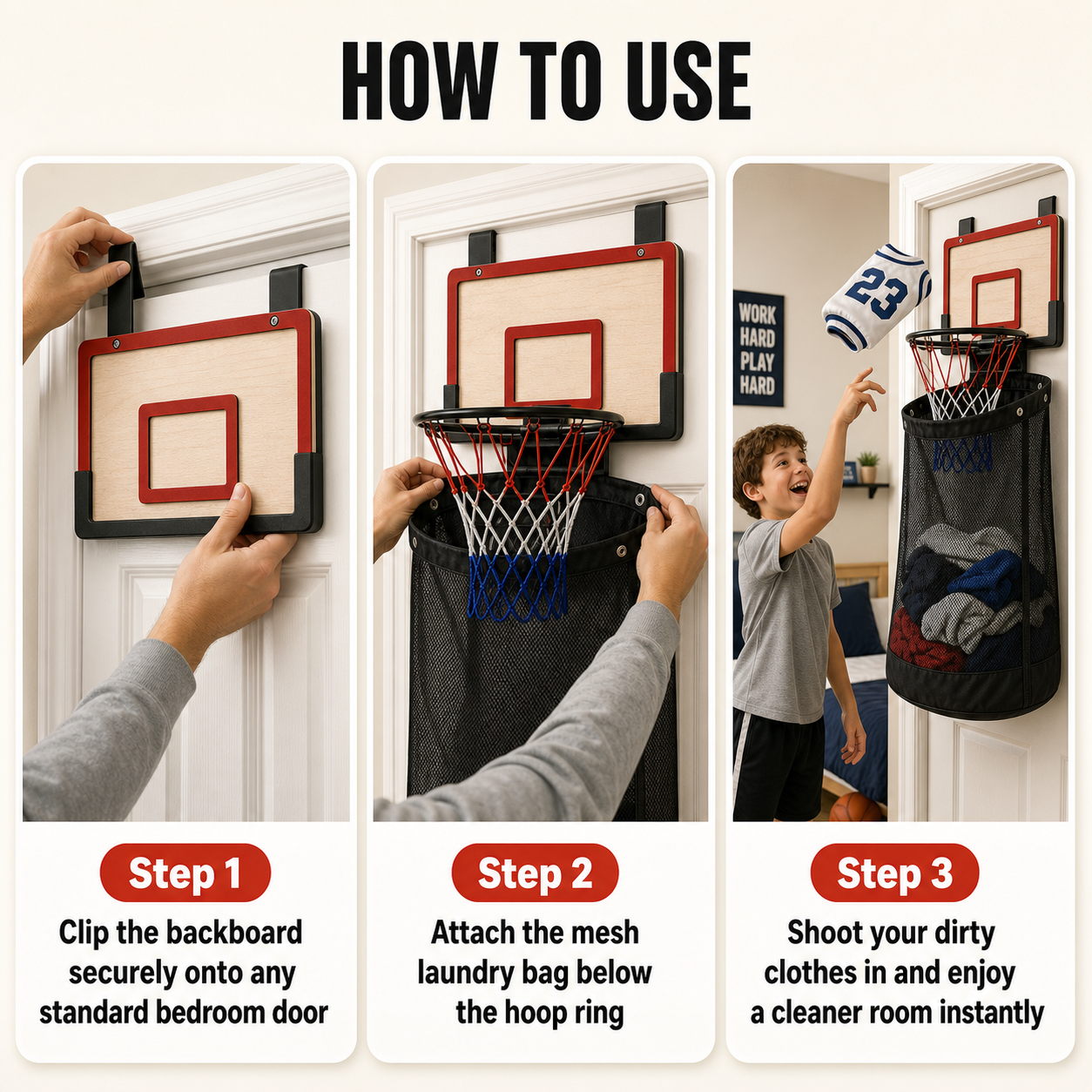 Frameo SlamDunk Hamper