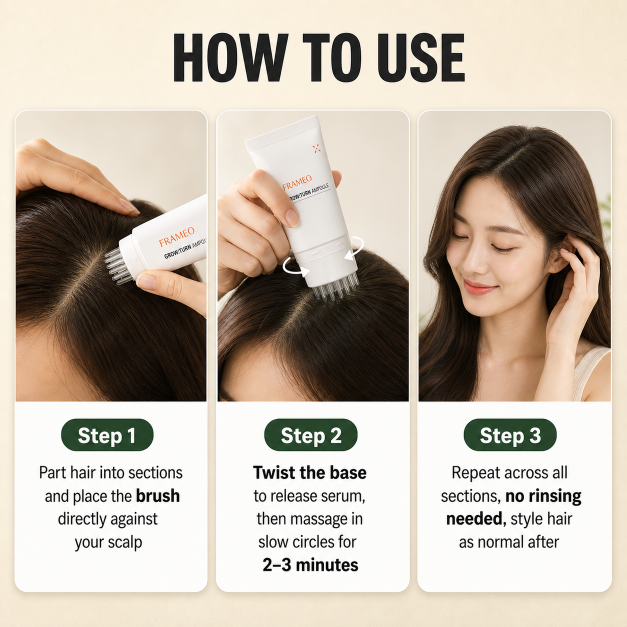 GrowTurn Brush Ampoule