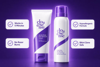 Pain-Free Bikini Hair Removal Creme