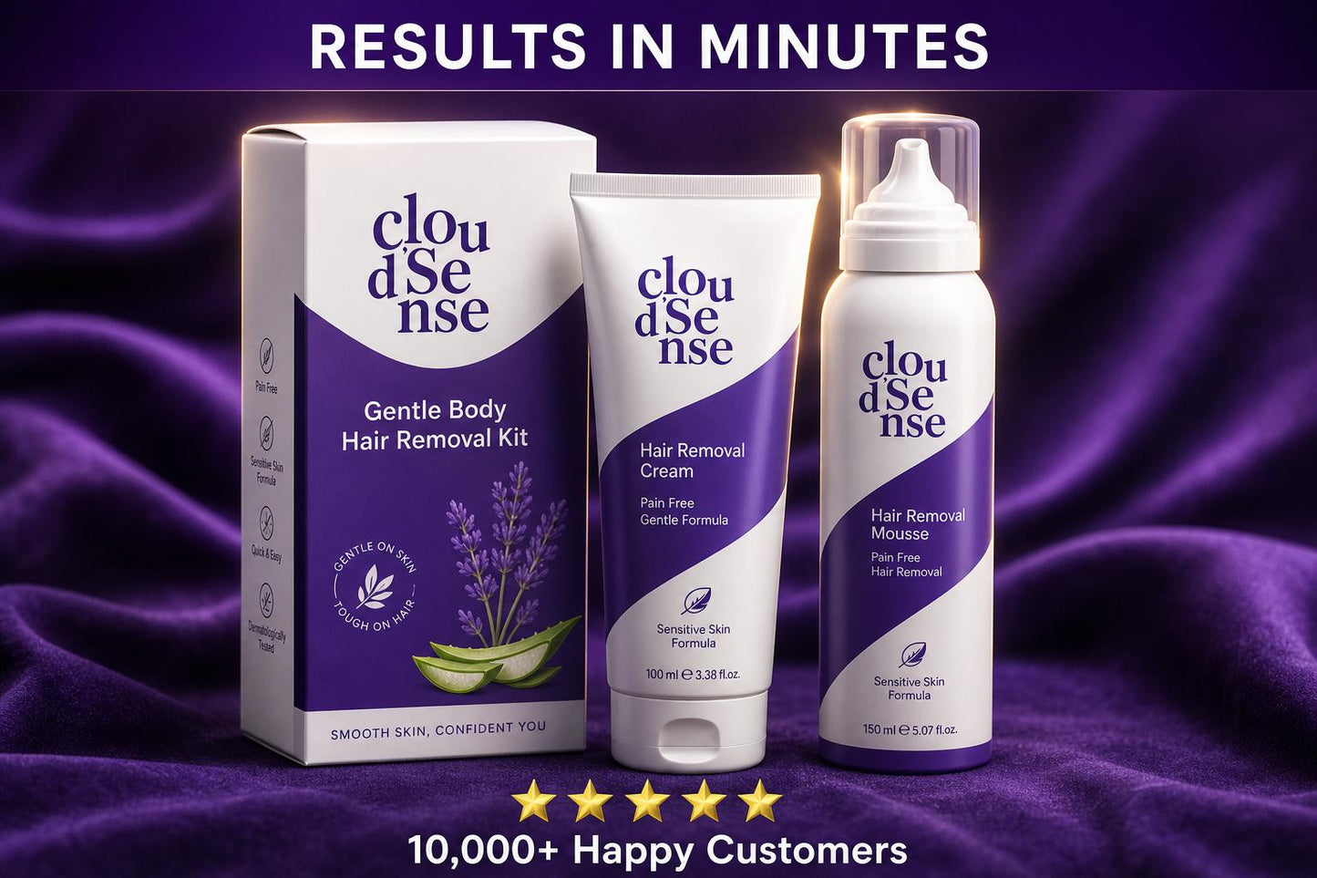 Pain-Free Bikini Hair Removal Creme