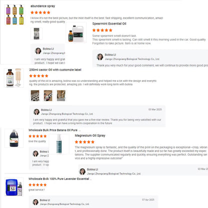 Private Label Rice Water & Rosemary Spray Hair Care Serum Mist Strengthen Moisturize Thicken Hair Sprays Controls Hairfall