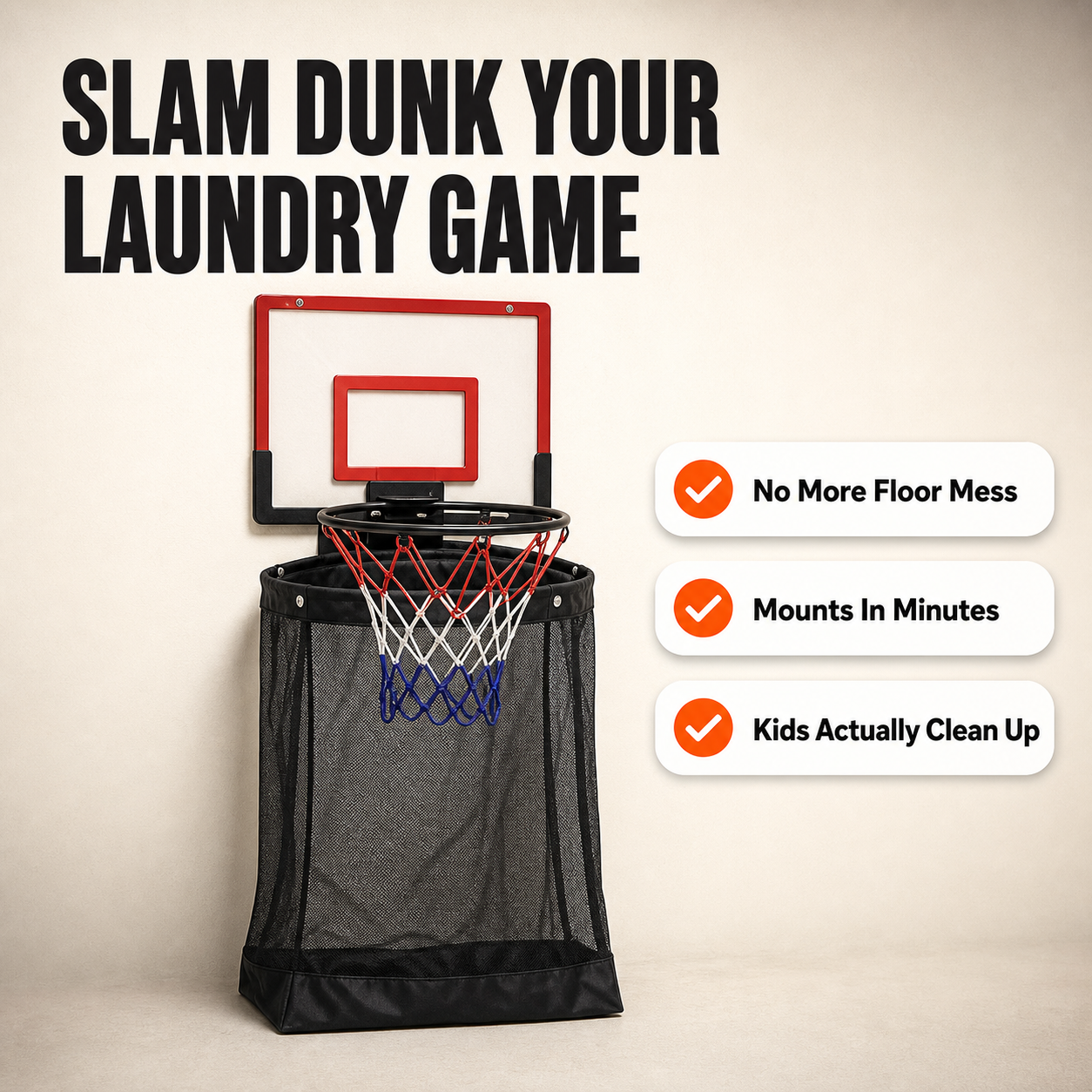 Frameo SlamDunk Hamper