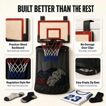 Frameo SlamDunk Hamper
