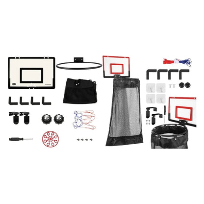 MXLA Easy Assemble Basketball Themed Laundry Basket Quick Setups